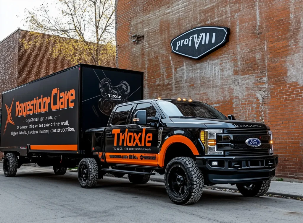 Truck Wrap Improves Brand Visibility